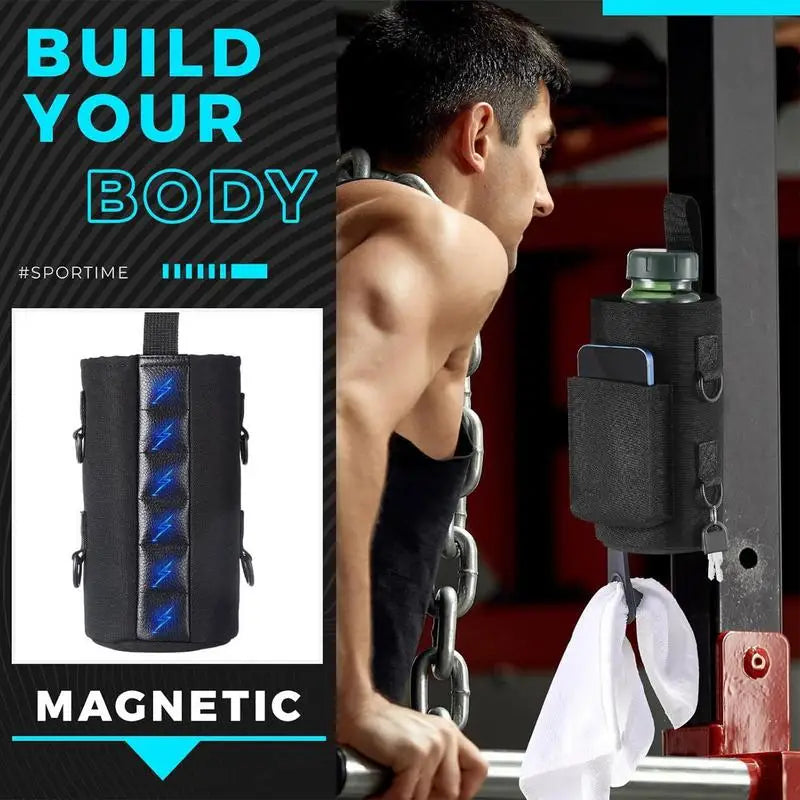 Magnetic Thick Phone Gym Bag