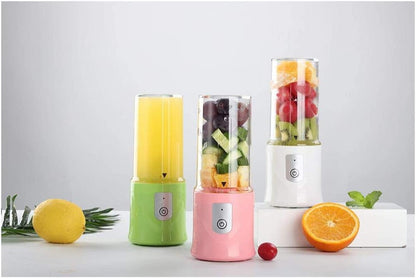 Portable Blender, Travel Blender Mini Blender Personal Blender for Smoothies with Updated 6 Blades Shake Blender with USB Rechargeable Battery, (Pink)
